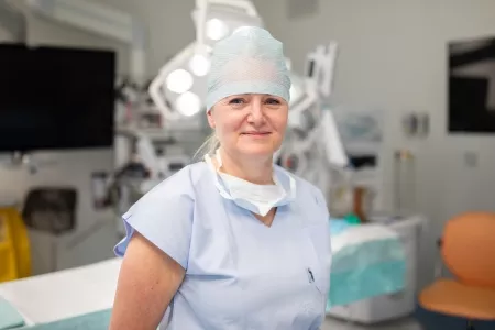 Monika Kulhavá, vrchní sestra Centrálních operačních sálů a Centrální sterilizace