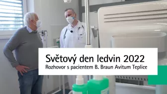 Světový den ledvin 2022 | Rozhovor s pacientem B. Braun Avitum Teplice