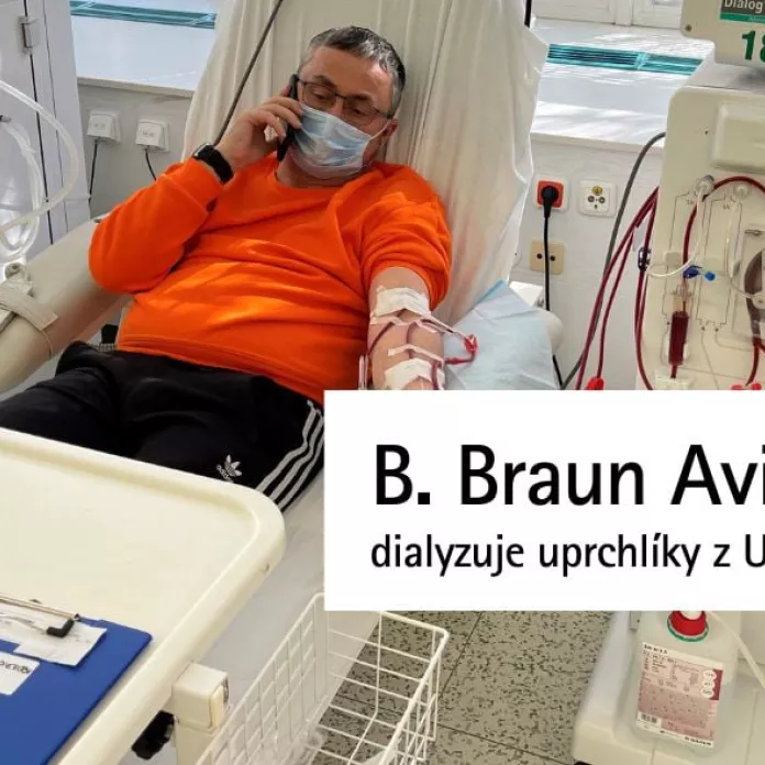 B. Braun Avitum dialyzuje uprchlíky z Ukrajiny