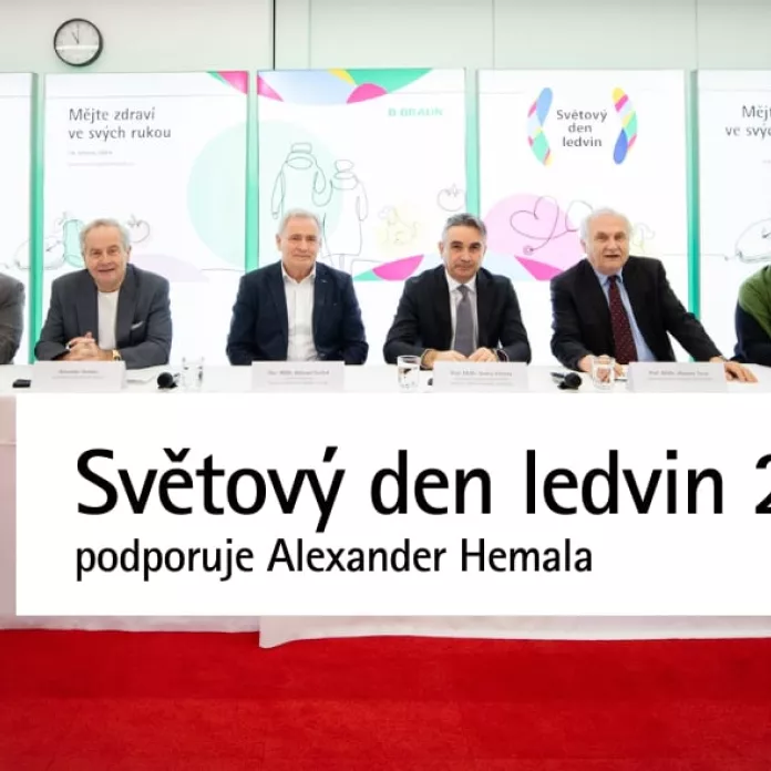 Alexander Hemala podporuje Světový den ledvin 2024