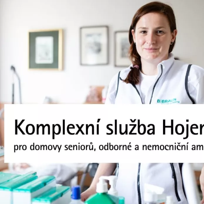 Komplexní služba Hojení ran pro domovy seniorů, odborné a nemocniční ambulance